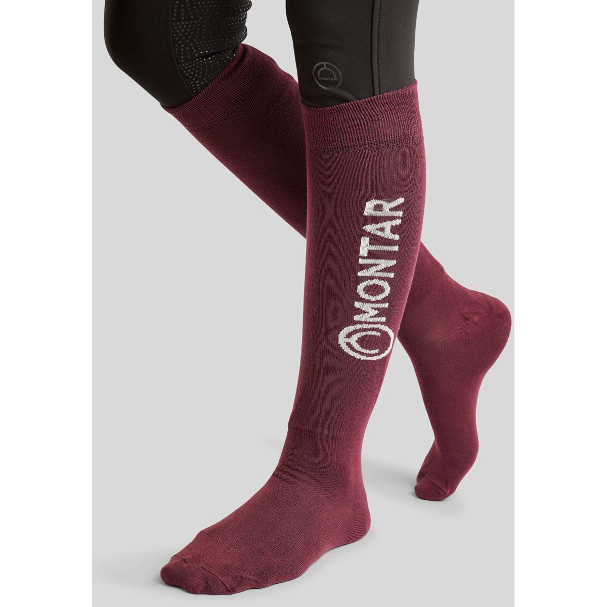 Montar Socken Bamboo Pflaumenfarben