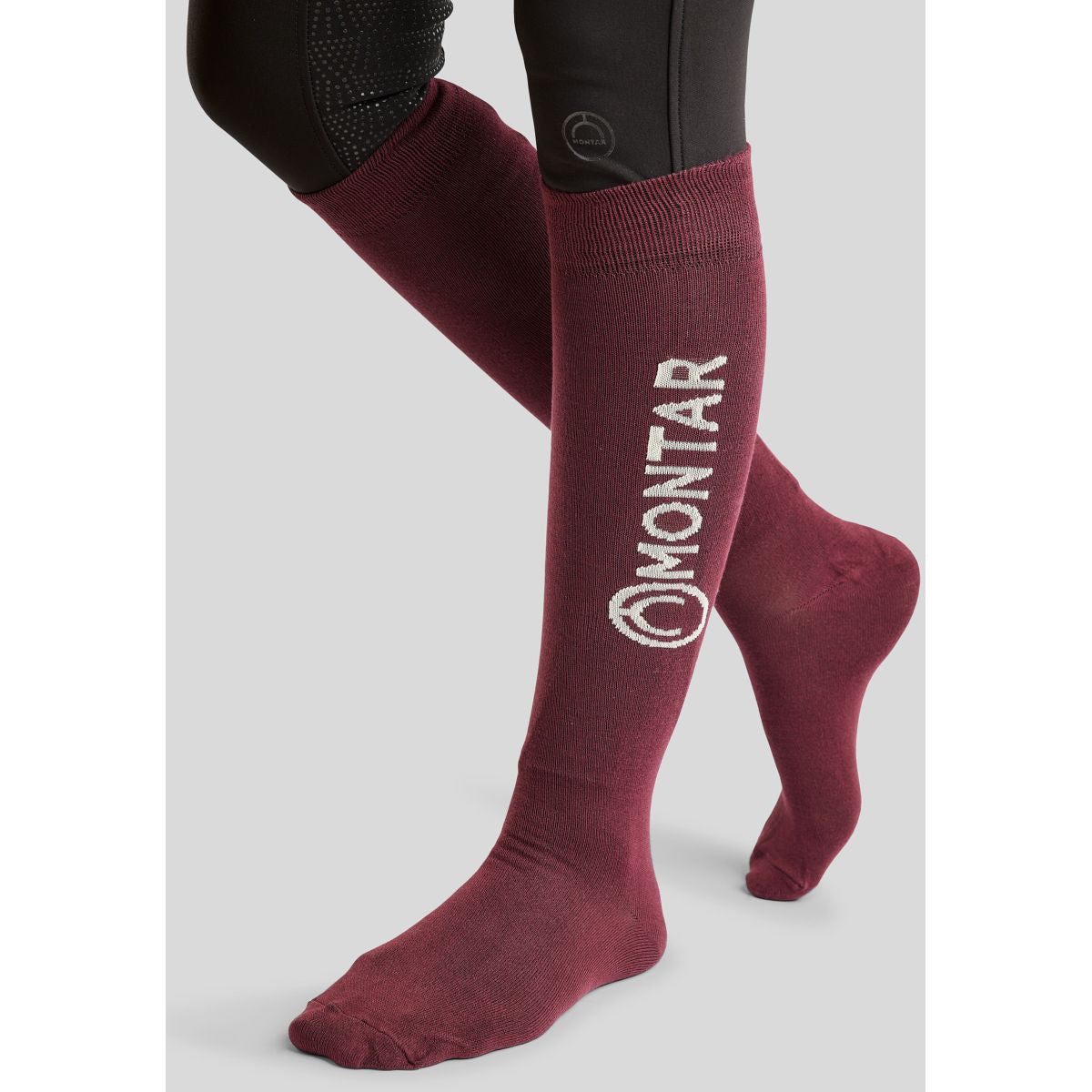 Montar Socken Bamboo Pflaumenfarben