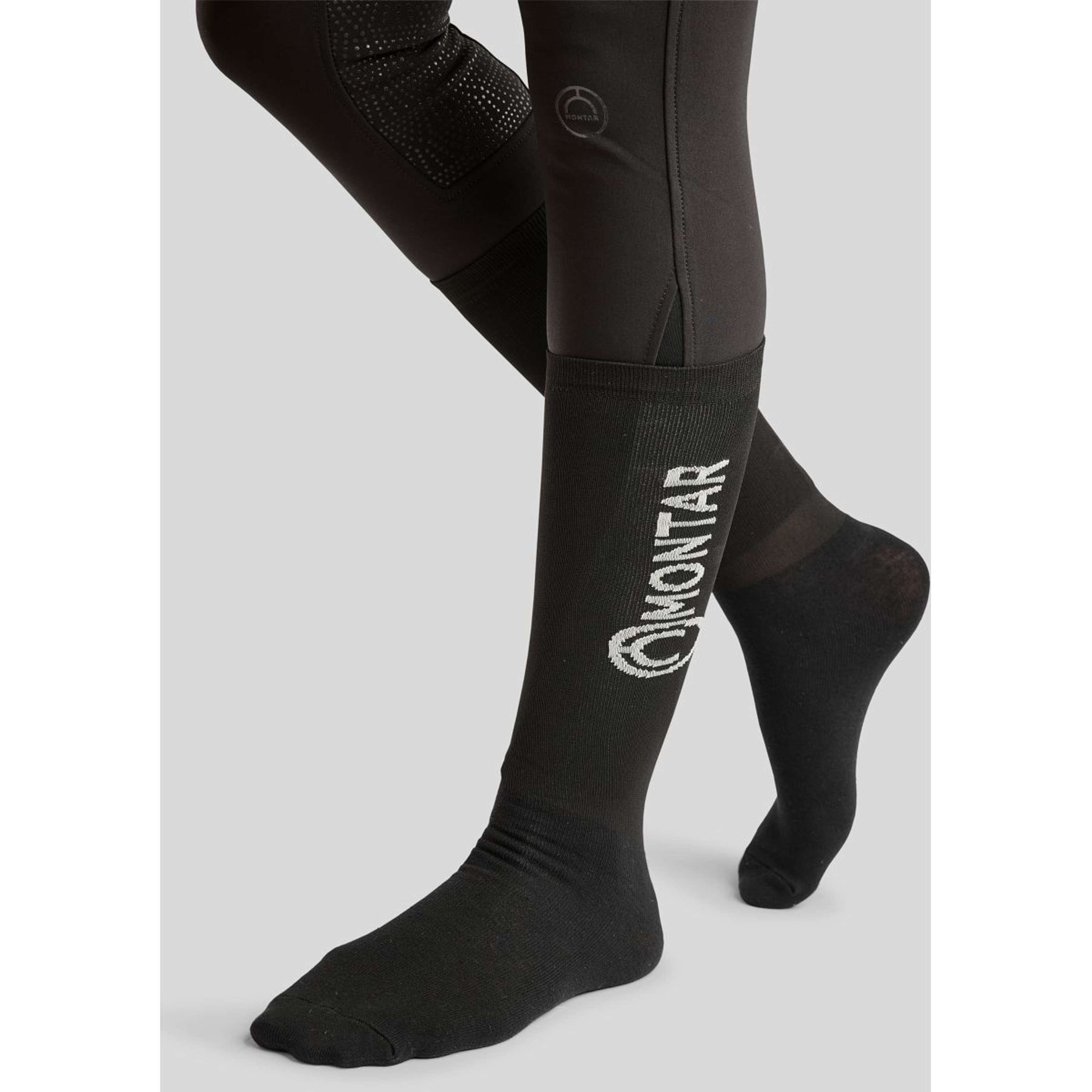 Montar Socken Nylon 3-Pack Schwarz Montar Socken Nylon 3-Pack Schwarz