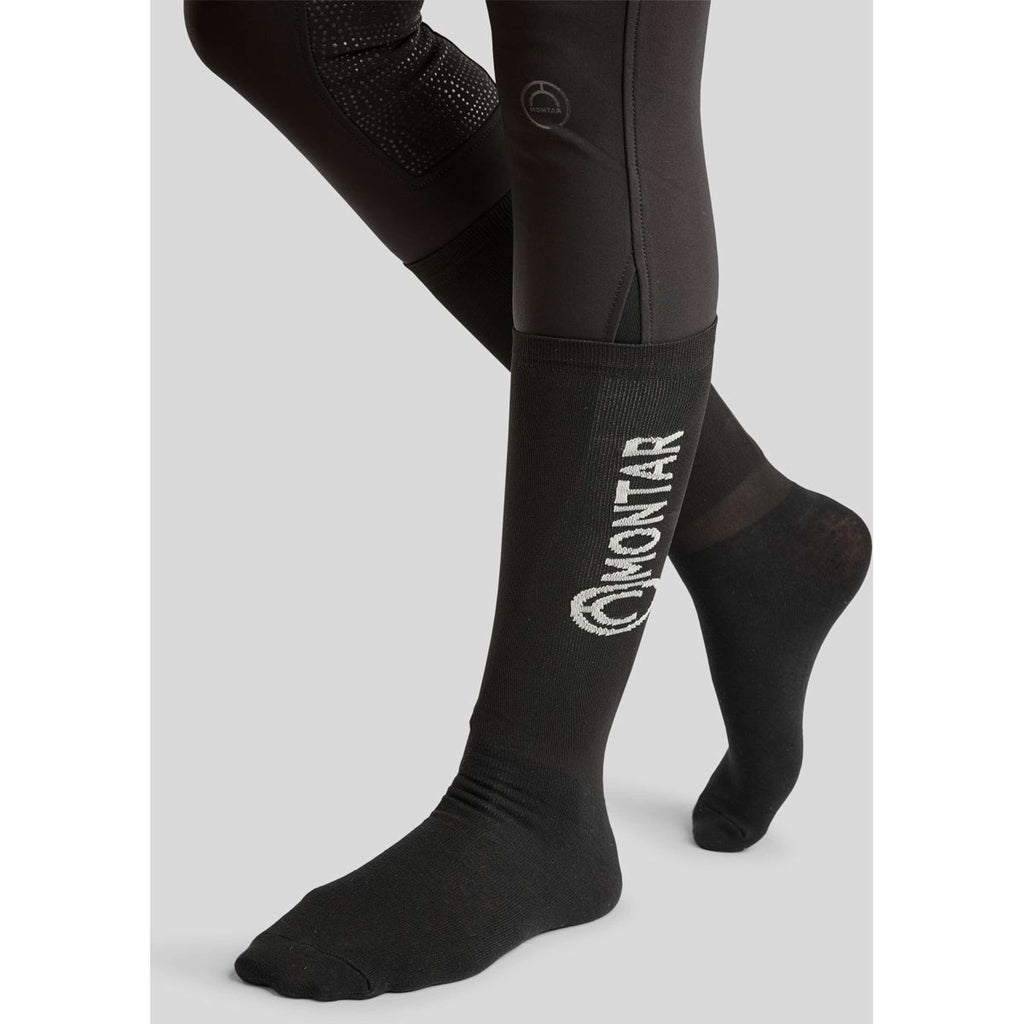 Montar Socken Nylon 3-Pack Schwarz