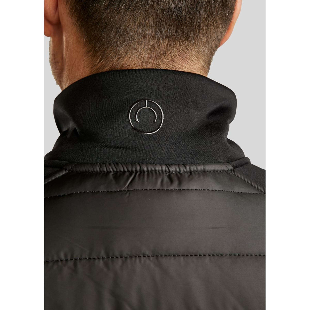 Montar Jacke Emanuel Quilt Unisex Schwarz