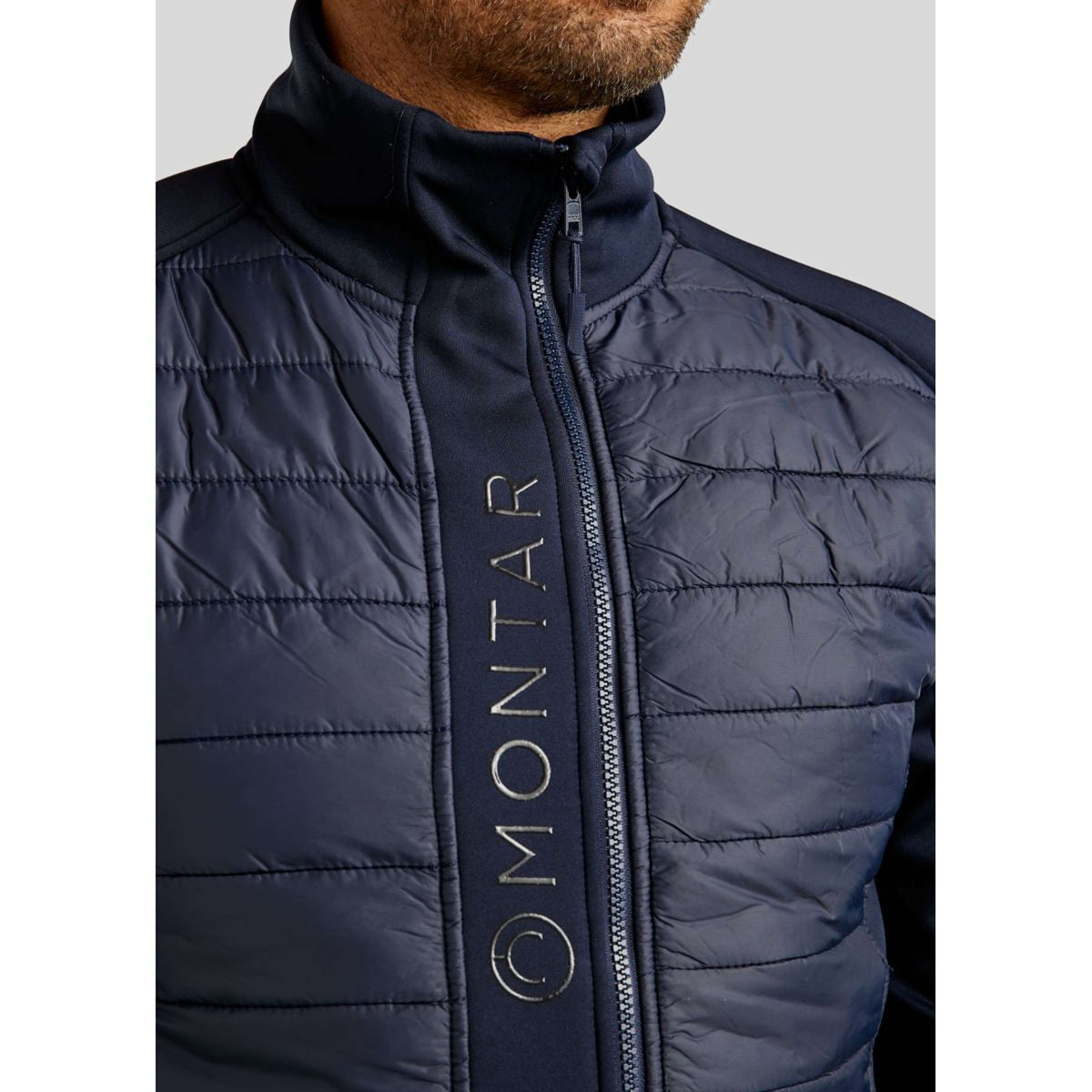 Montar Jacke Emanuel Quilt Unisex Dunkelblau