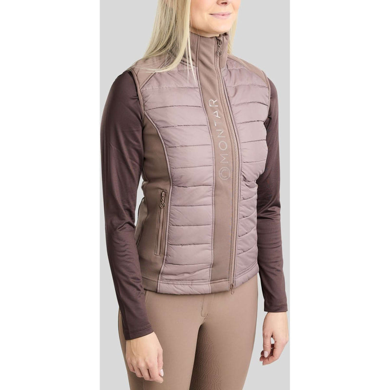 Montar Weste Emma Quilt Nougat Brown