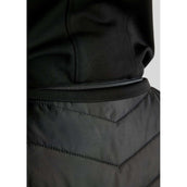 Montar Weste MoEverline Hybrid Detachable Hood Golden Quartz Crystals Schwarz