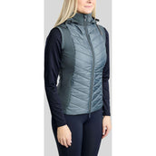 Montar Weste MoEverline Hybrid Detachable Hood Golden Quartz Crystals Dark Slate
