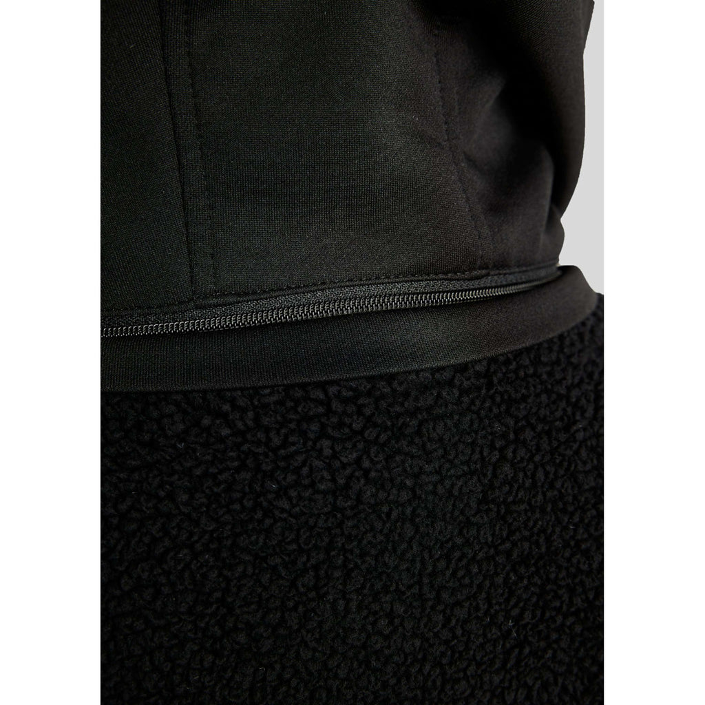 Montar Weste MoMay Teddy Schwarz