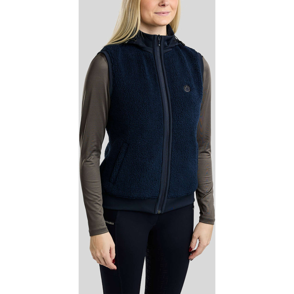 Montar Weste MoMay Teddy Navy