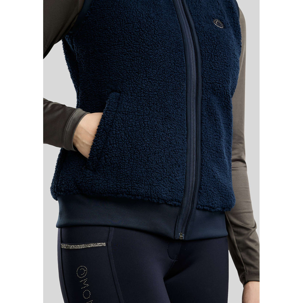Montar Weste MoMay Teddy Navy