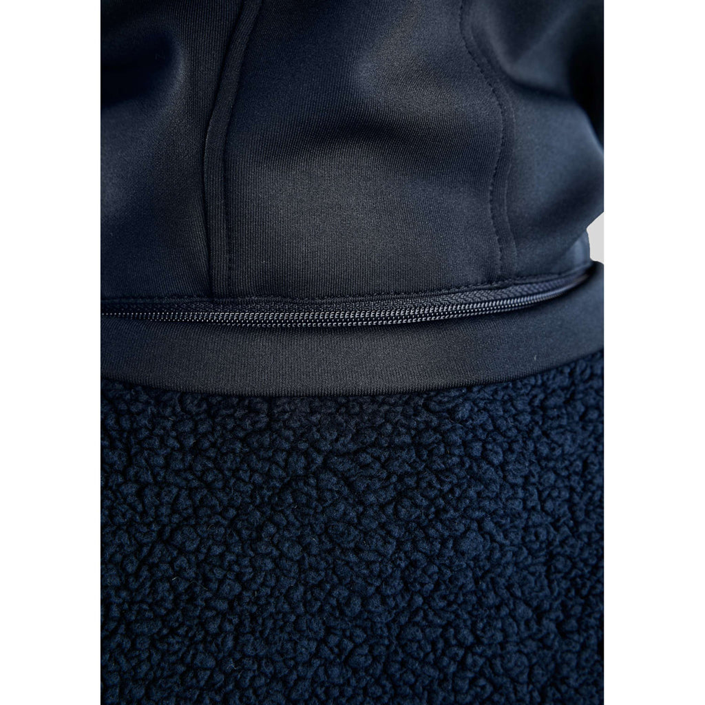 Montar Weste MoMay Teddy Navy