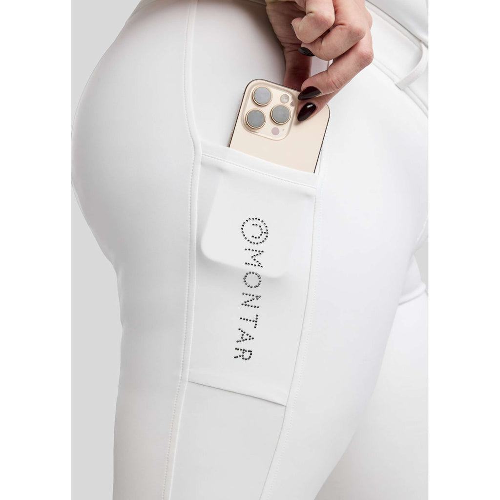 Montar Reithose MoFlair 360 Performance Curve Weiß