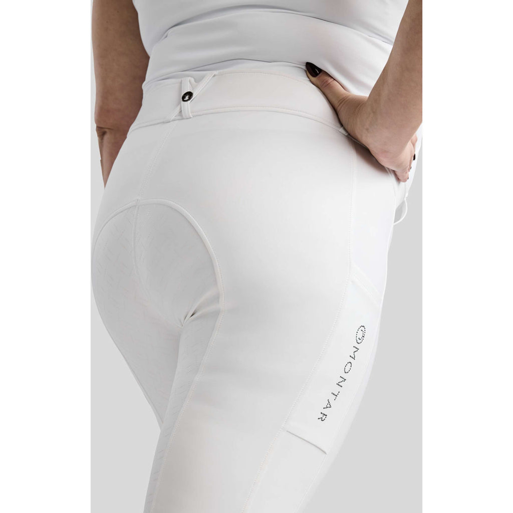 Montar Reithose MoFlair 360 Performance Curve Weiß