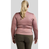 Montar Shirt Briella Rosegold Crystals Curve Lange Ärmel Dusty Rose