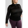 Montar Shirt MoFlair Curve Lange Ärmel Schwarz