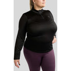 Montar Shirt MoFlair Curve Lange Ärmel Schwarz