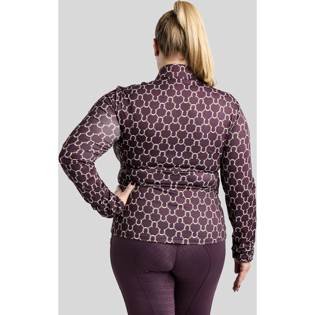 Montar Shirt MoFreya AO Printed Curve Lange Ärmel Fig