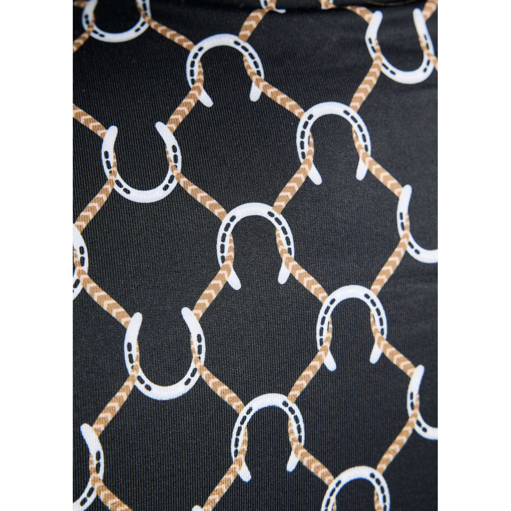 Montar Shirt MoFreya AO Printed Curve Lange Ärmel Schwarz
