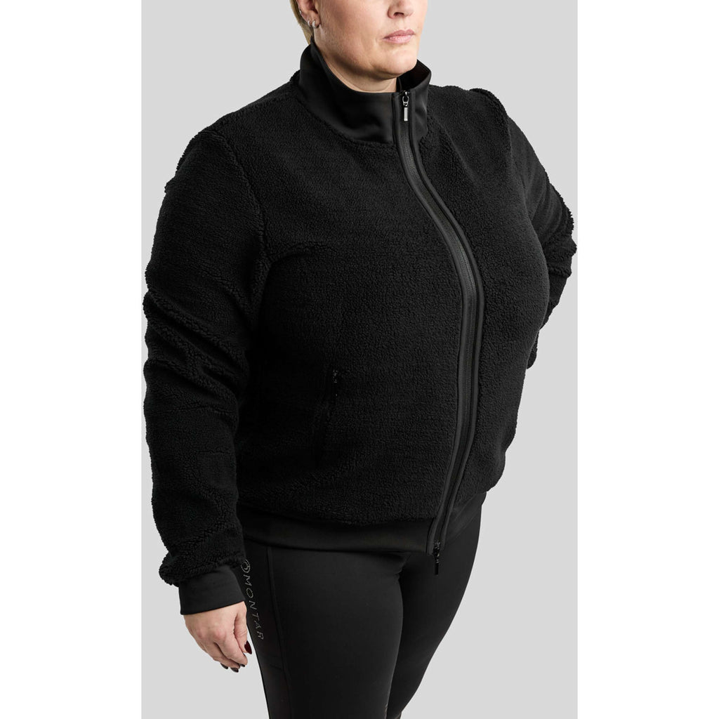 Montar Jacke MoFia Curve Teddy Schwarz