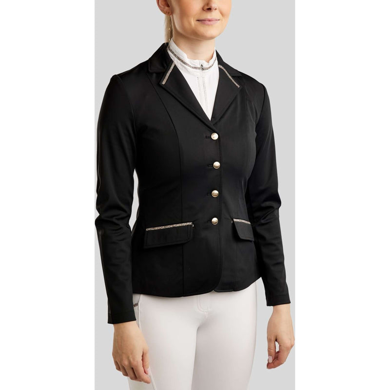 Montar Turnierjacket MoLila Champagne Crystals Schwarz