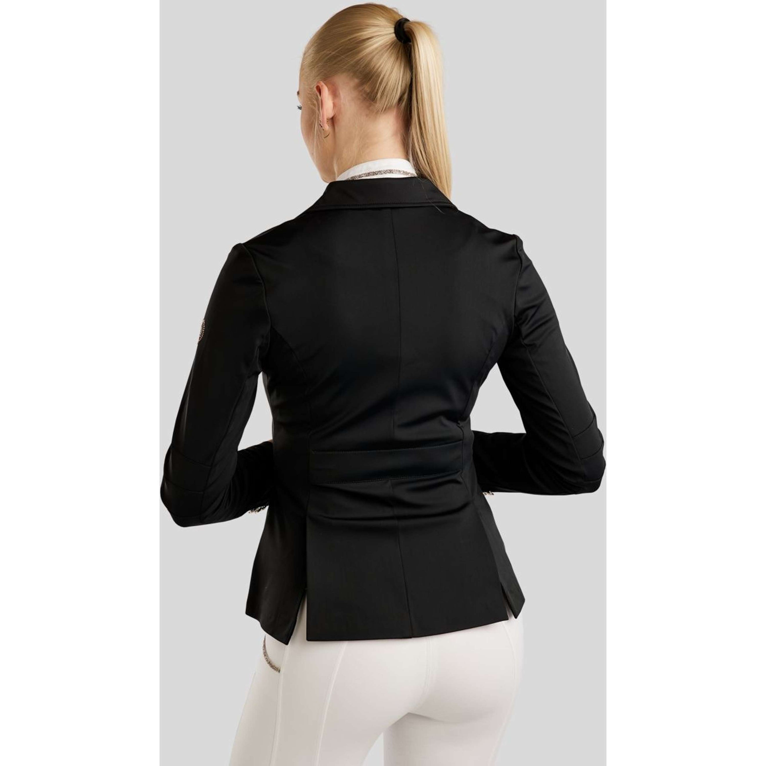 Montar Turnierjacket MoLila Champagne Crystals Schwarz