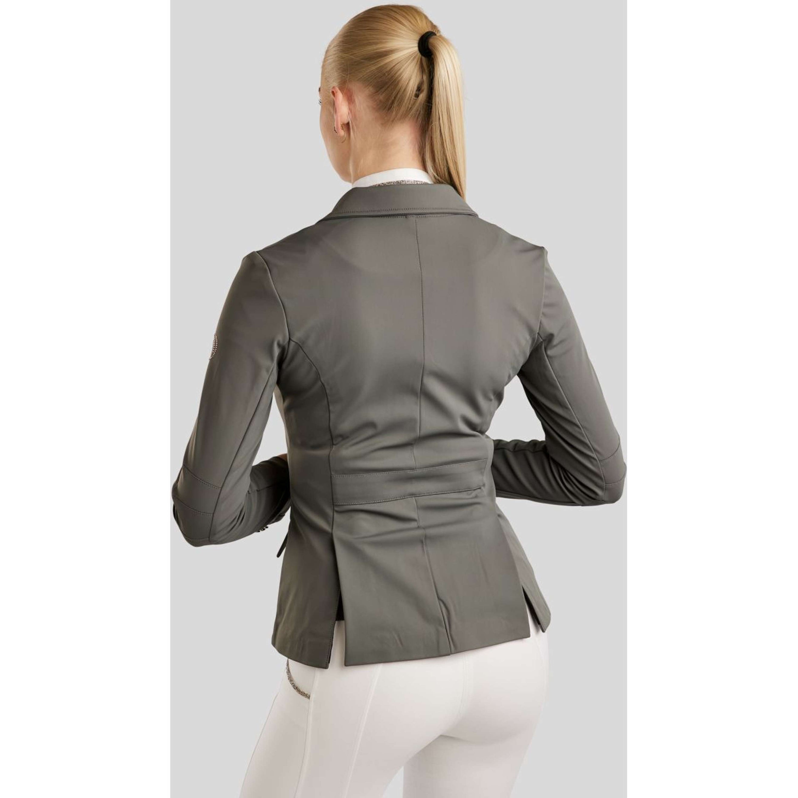 Montar Turnierjacket MoLila Champagne Crystals Grau