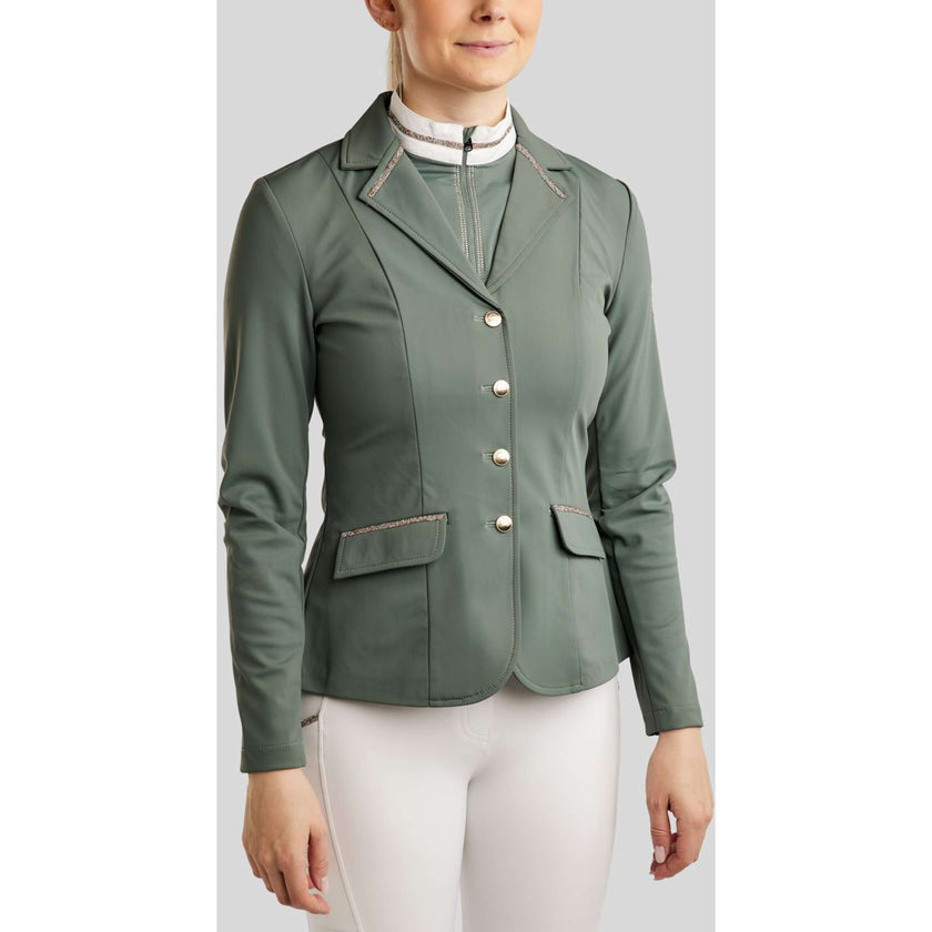 Montar Turnierjacket MoLila Champagne Crystals Jade Montar Turnierjacket MoLila Champagne Crystals Jade