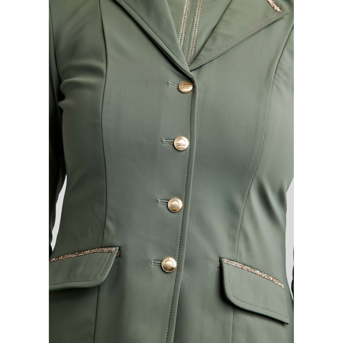 Montar Turnierjacket MoLila Champagne Crystals Jade