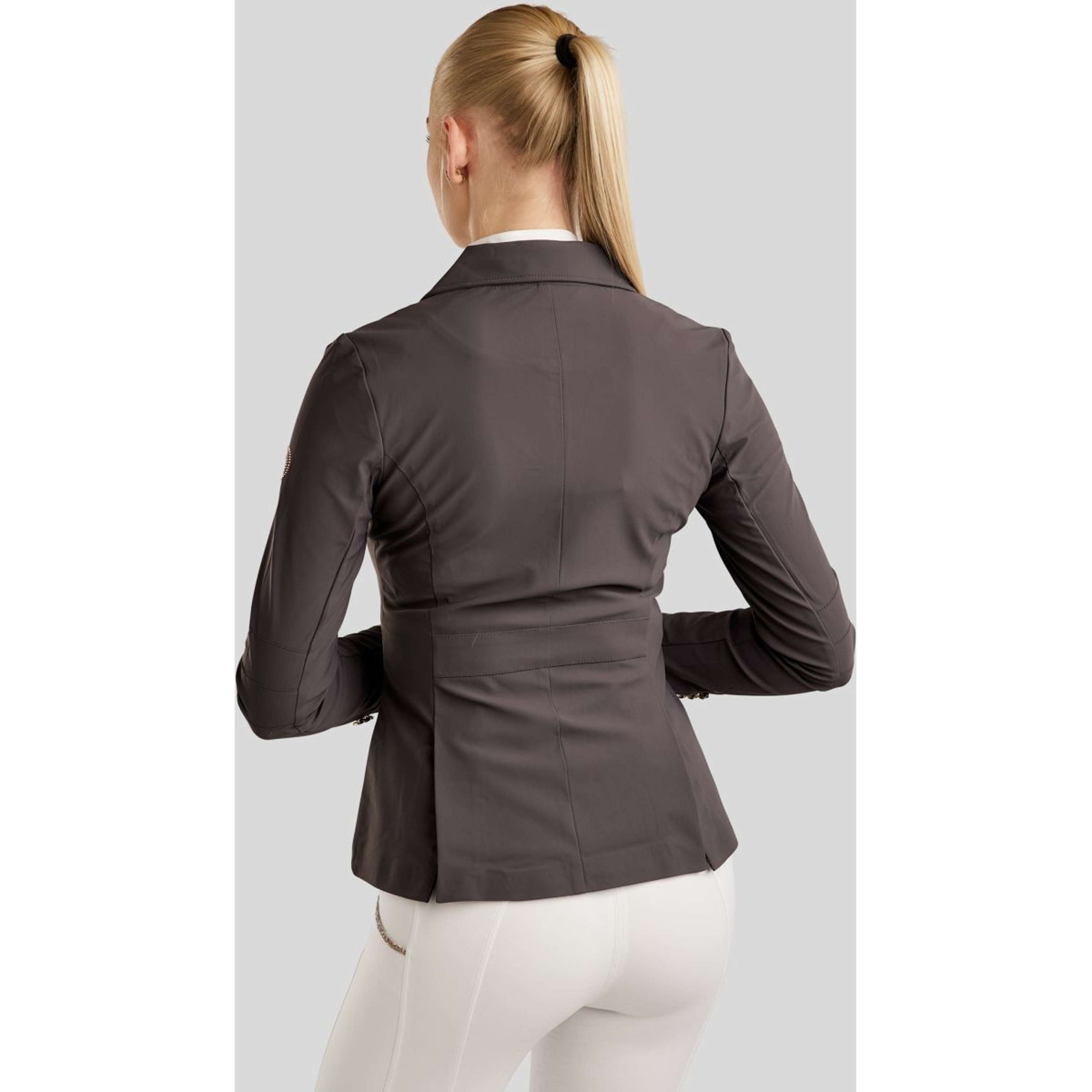 Montar Turnierjacket MoLila Champagne Crystals Slate Grey Montar Turnierjacket MoLila Champagne Crystals Slate Grey