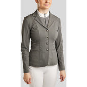 Montar Turnierjacket MoPearl Pintucks Gun Metal Crystals Grau
