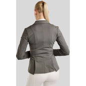 Montar Turnierjacket MoPearl Pintucks Gun Metal Crystals Grau