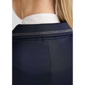 Montar Turnierjacket MoPearl Pintucks Gun Metal Crystals Navy