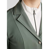 Montar Turnierjacket MoPearl Pintucks Gun Metal Crystals Jade