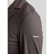 Montar Turnierjacket MoPearl Pintucks Gun Metal Crystals Slate Grey