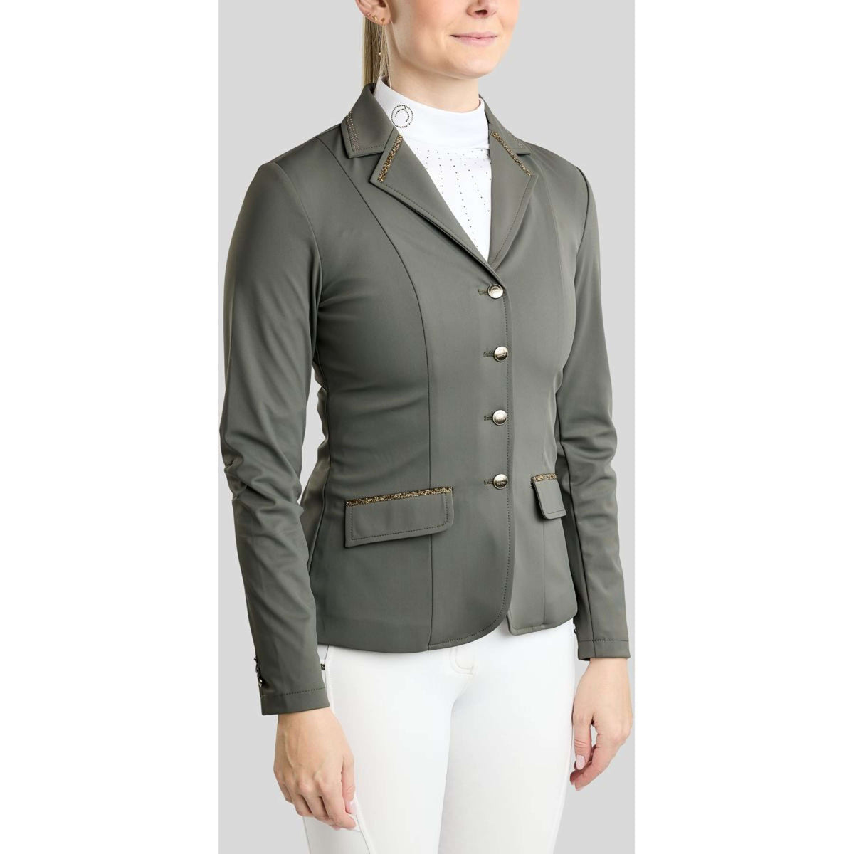 Montar Turnierjacket MoEve Golden Quartz Crystals Forest Green