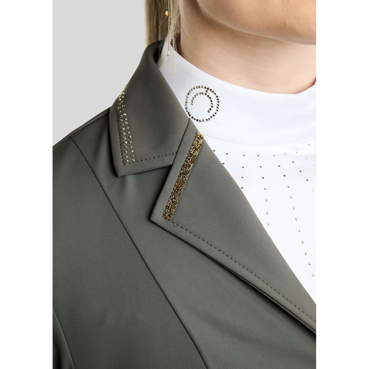 Montar Turnierjacket MoEve Golden Quartz Crystals Forest Green