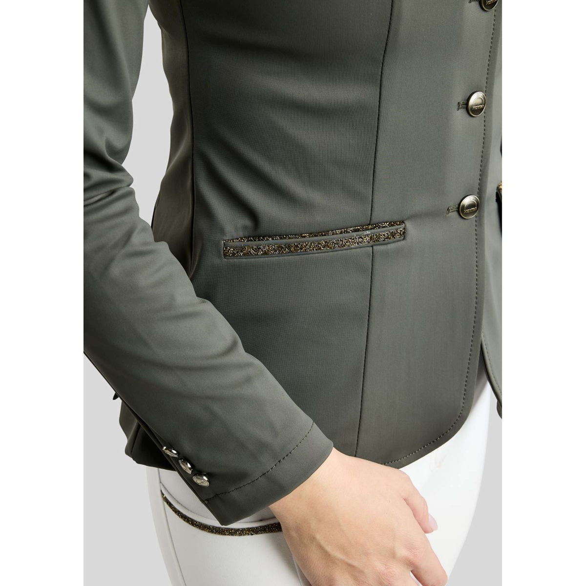 Montar Turnierjacket MoEve Golden Quartz Crystals Forest Green