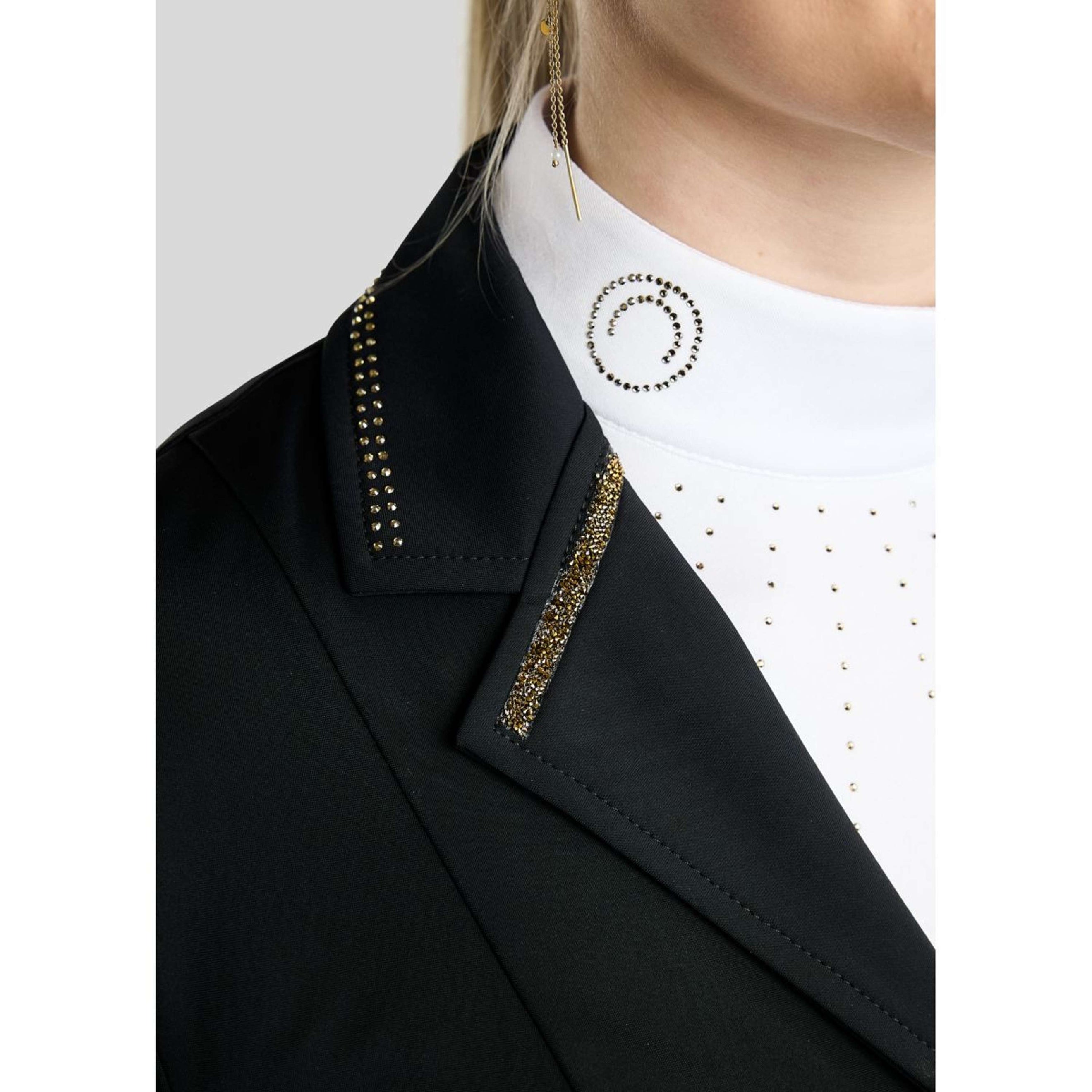 Montar Turnierjacket MoEve Golden Quartz Crystals Schwarz Montar Turnierjacket MoEve Golden Quartz Crystals Schwarz