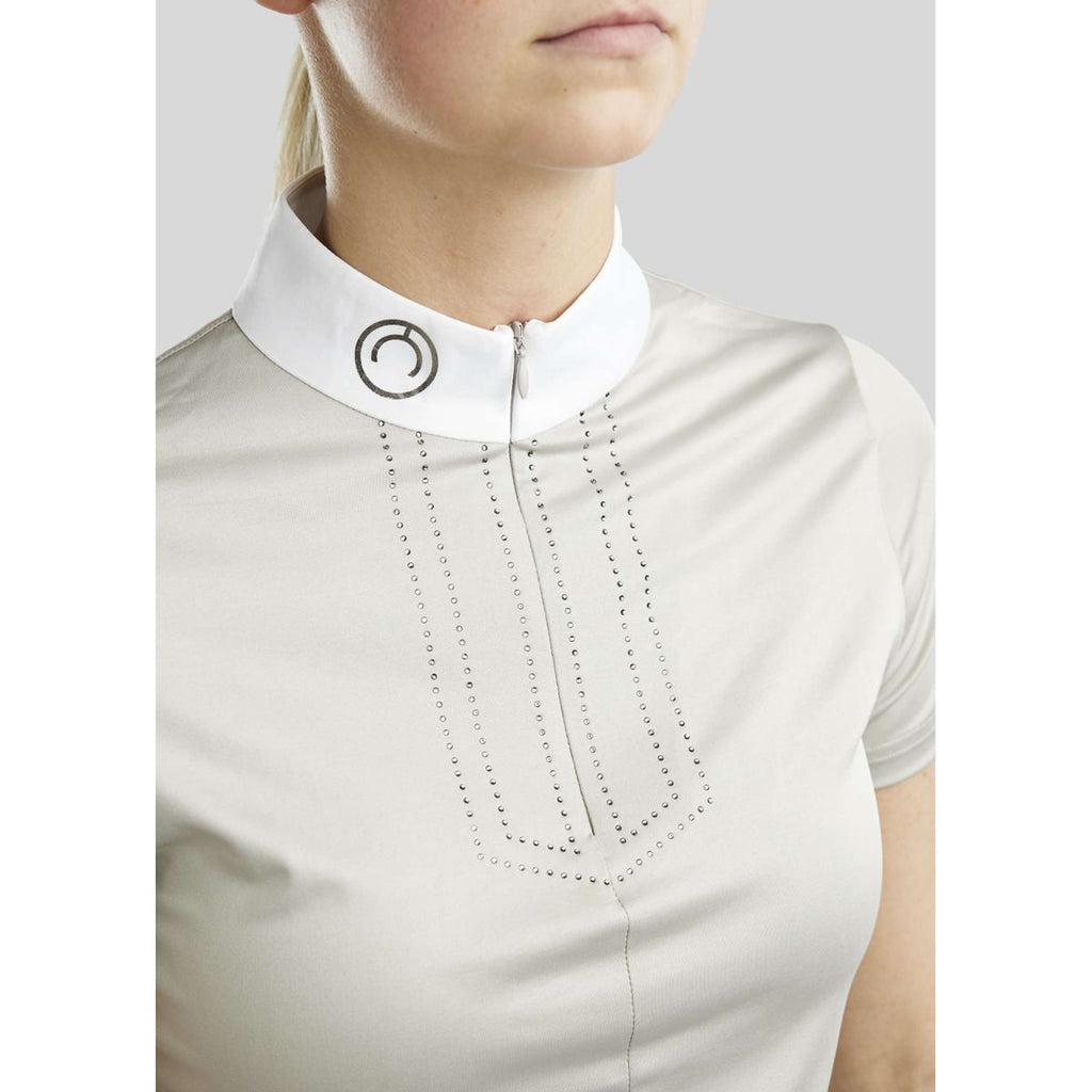 Montar Turniershirt MoViolet II Silber Grau