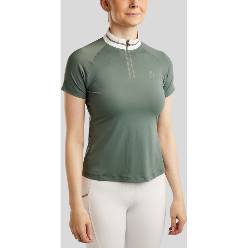 Montar Turniershirt MoLila Champagne Crystals Jade