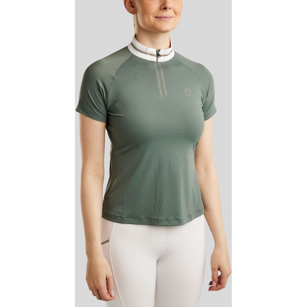 Montar Turniershirt MoLila Champagne Crystals Jade