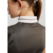 Montar Turniershirt MoLila Champagne Crystals Junior Grau