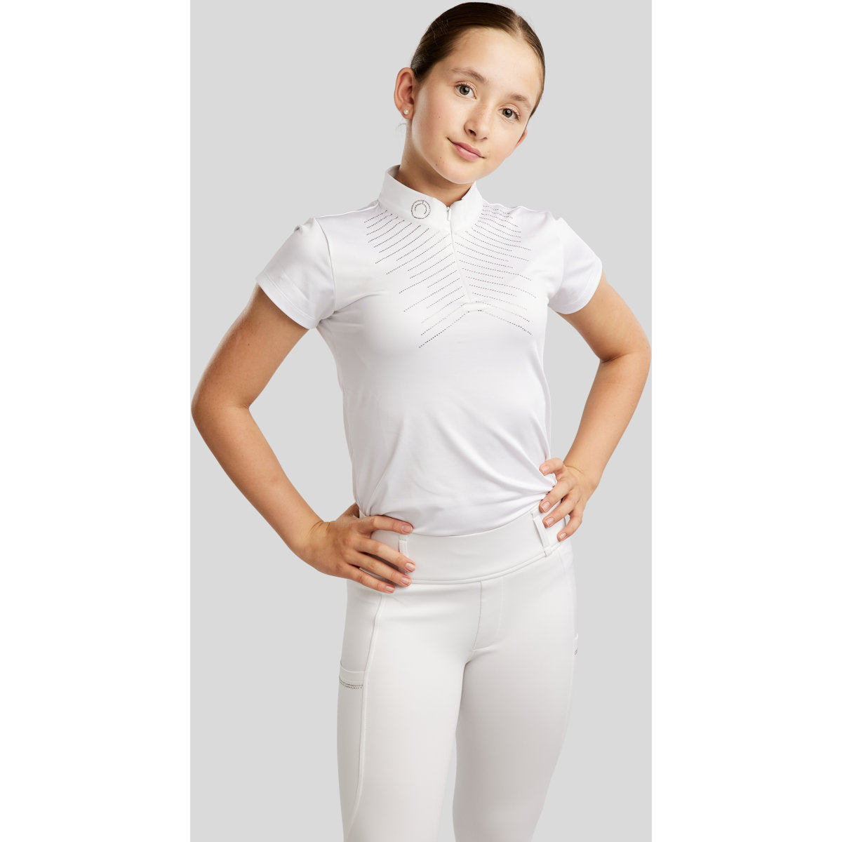 Montar Turniershirt MoSparkle Kids Weiß