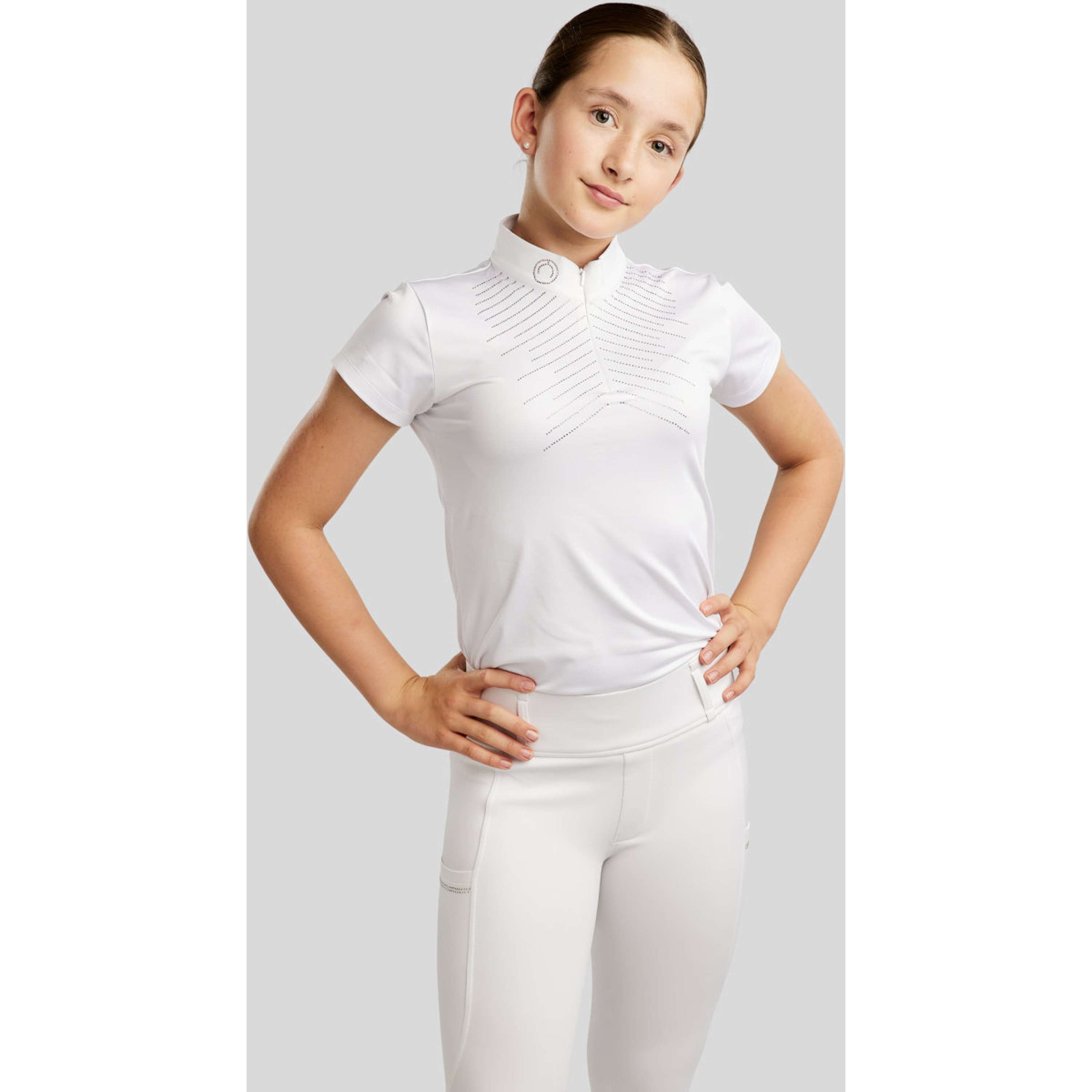 Montar Turniershirt MoSparkle Kids Weiß