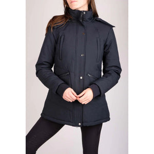 Montar Jacke Dicte Kurz Wasserabweisend Navy