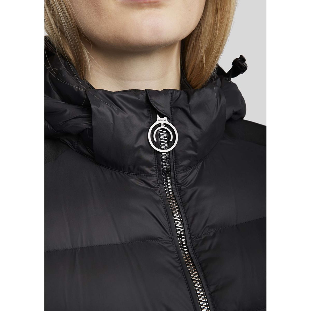 Montar Lange Jacke MoAthena Schwarz