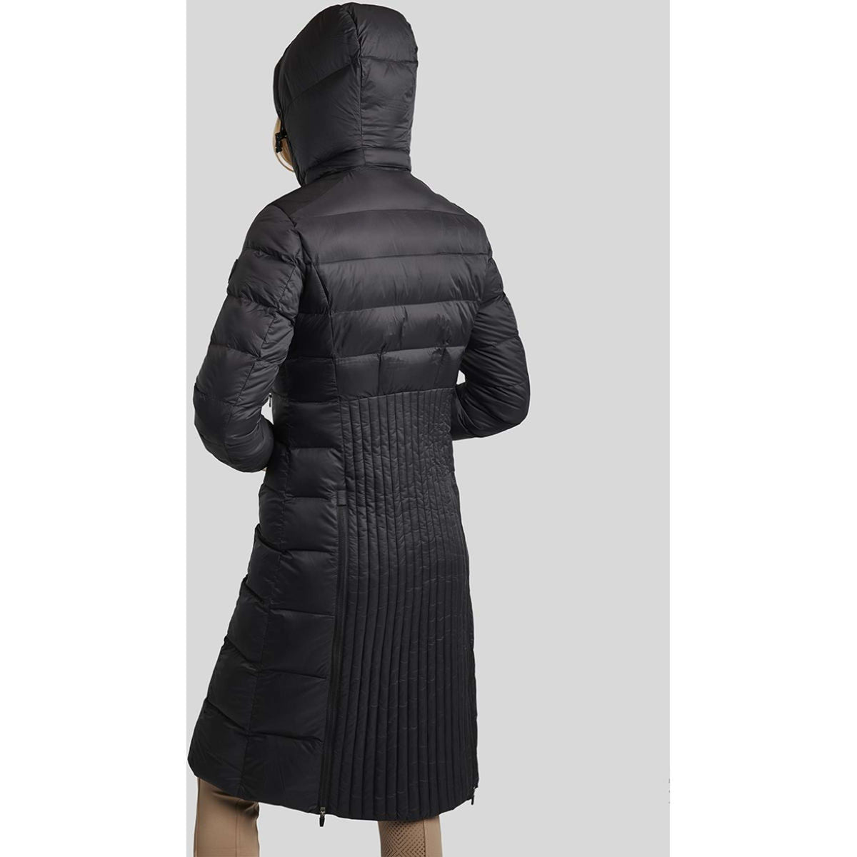 Montar Lange Jacke MoAthena Schwarz