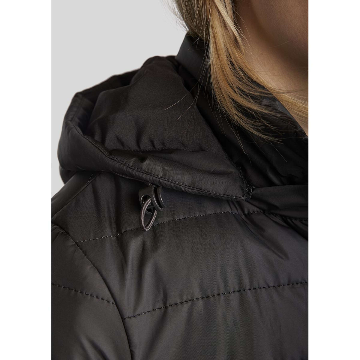 Montar Lange Jacke MoKately Schwarz