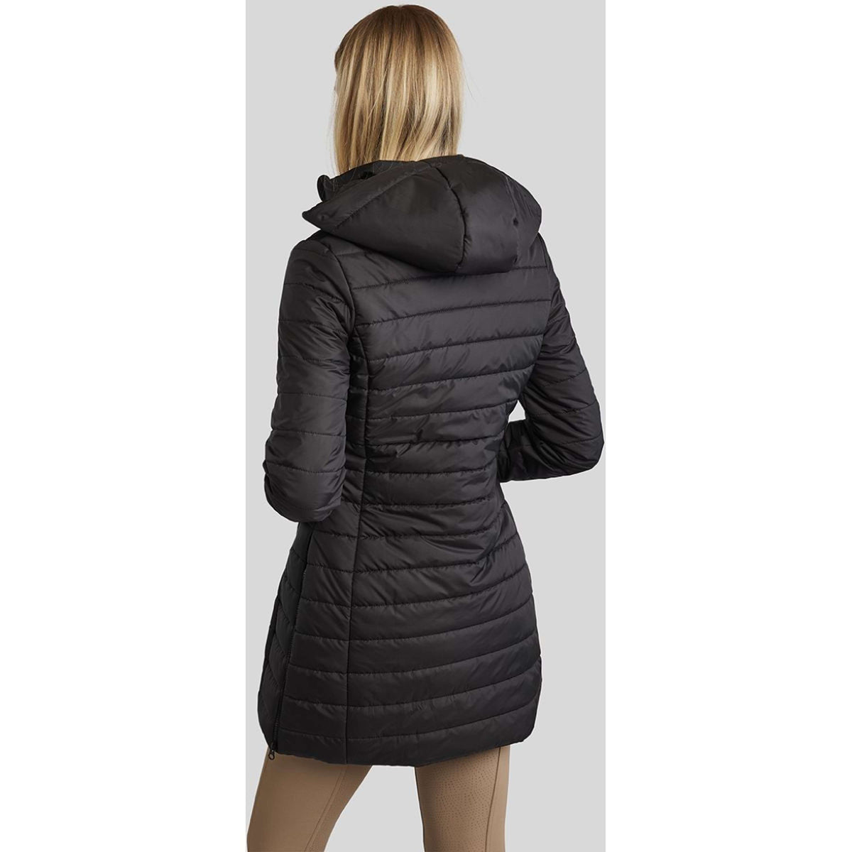 Montar Lange Jacke MoKately Schwarz