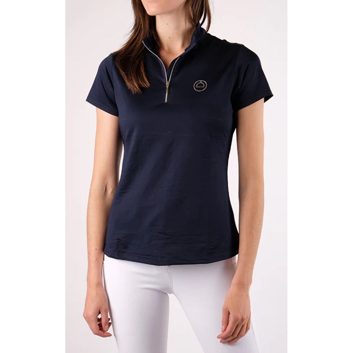 Montar Poloshirt Everly Crystal Logo Navy