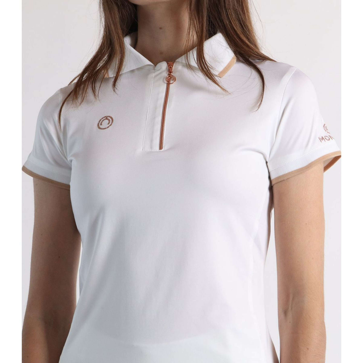 Montar Poloshirt MoAnna Weiß