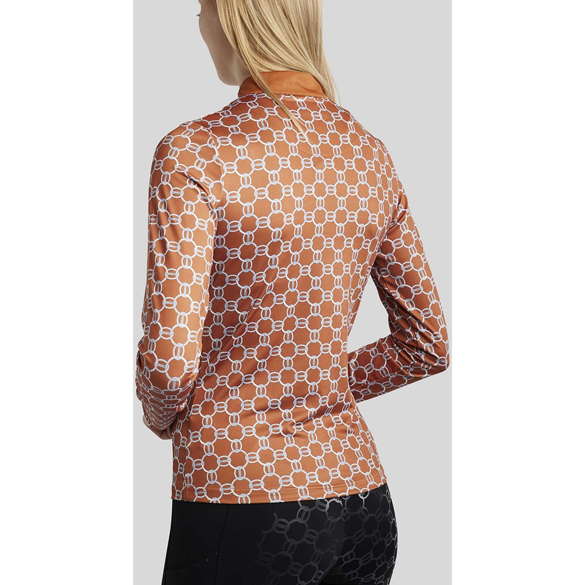 Montar Shirt MoChain Prined Lange Ärmel Bronze